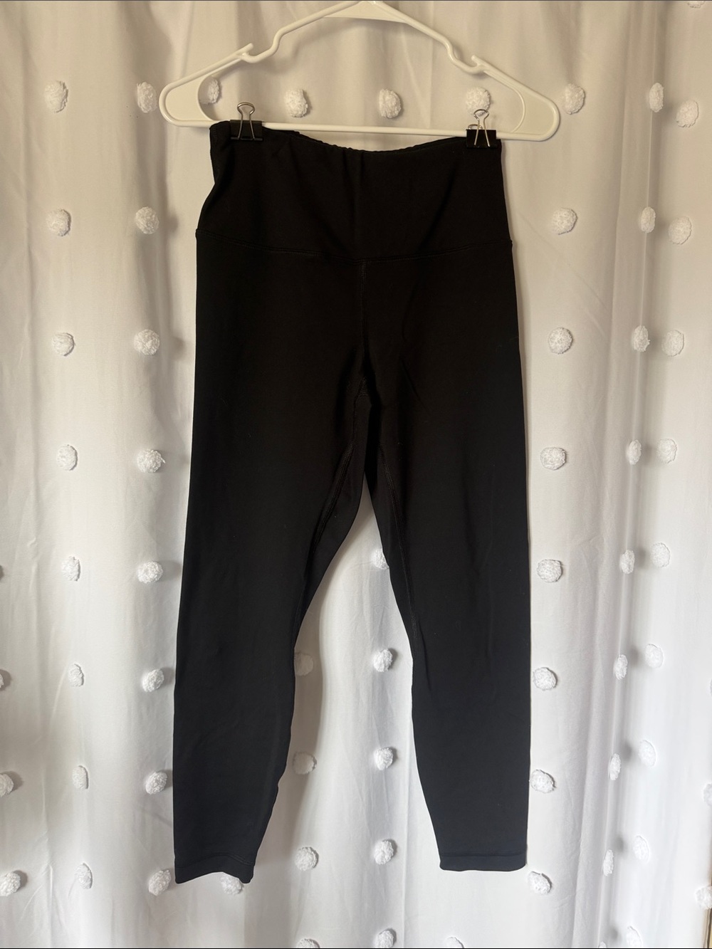 90 Degree By Reflex Black High-Rise Leggings Cropped